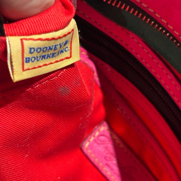 Vintage Dooney & Bourke Pink Leather Handbag - Picture 13 of 15